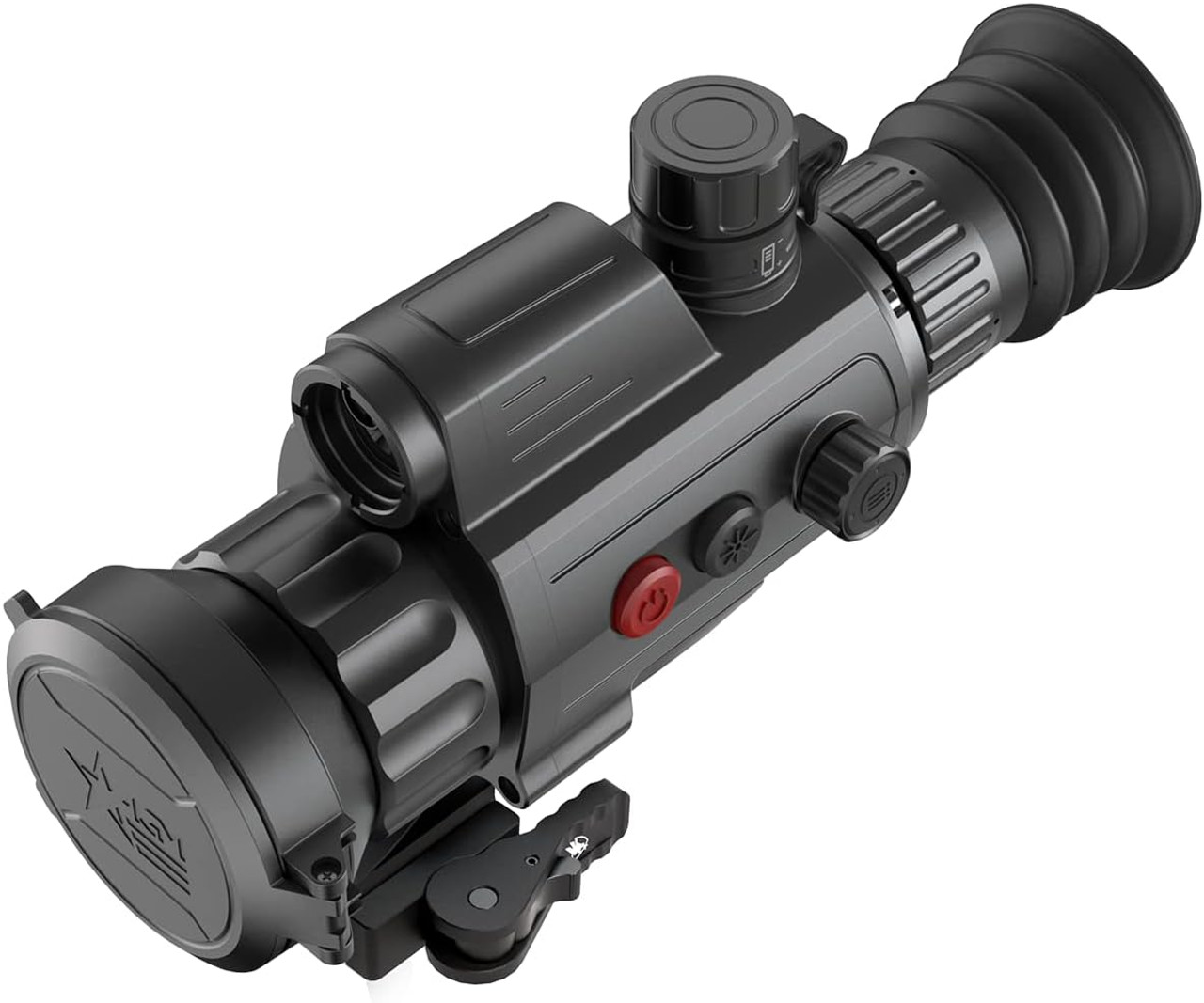 AGM Varmint Thermal Imaging Rifle Scope W/ Built-in Laser Range Finder