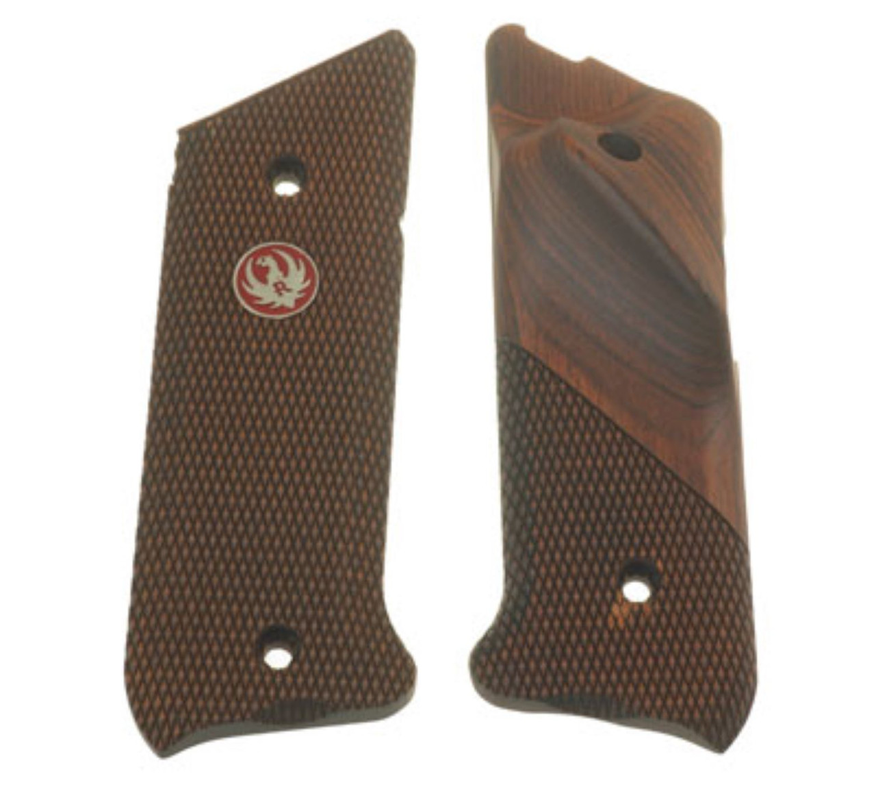 Ruger Mark IV Thumb Rest Competition Grips Checkered Cocobolo RH - 61175