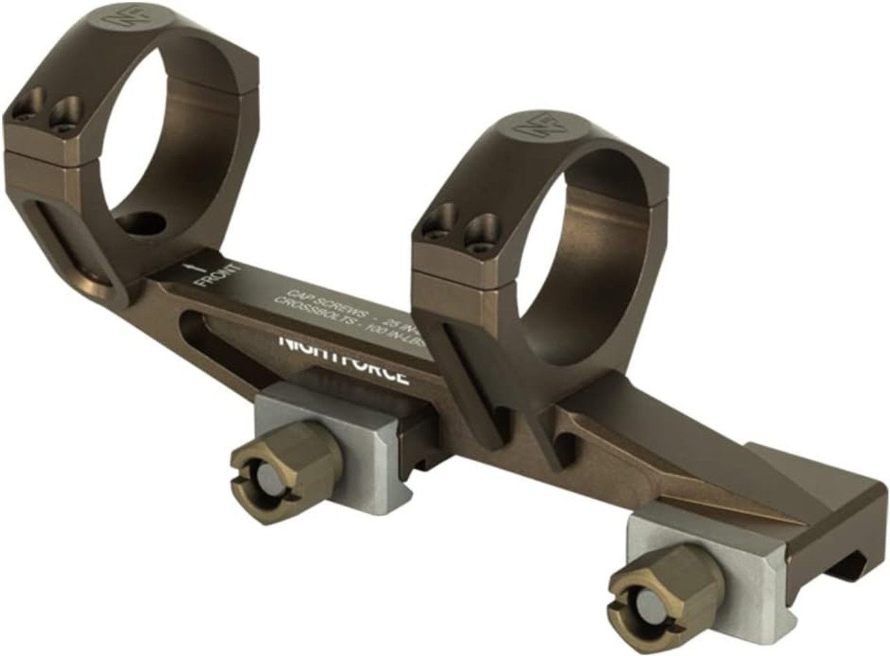 Nightforce One-Piece 30MM Ultramount Height: 1.54" 20 MOA - Dark Earth Nightforce One-Piece 30MM Ultramount Height: 1.54" 20 MOA - Dark Earth