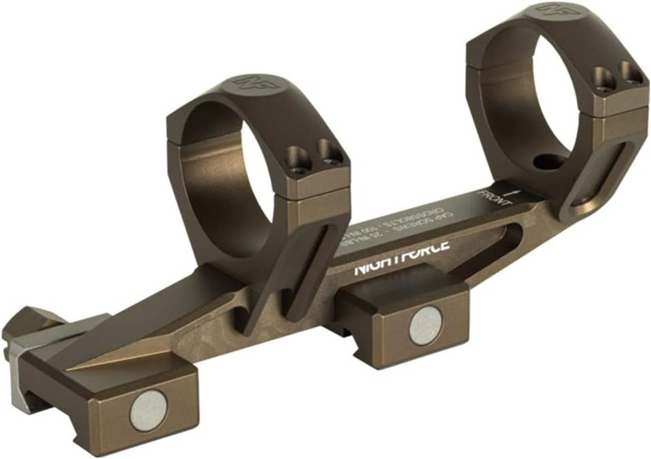 Nightforce One-Piece 30MM Ultramount Height: 1.54" 20 MOA - Dark Earth Nightforce One-Piece 30MM Ultramount Height: 1.54" 20 MOA - Dark Earth