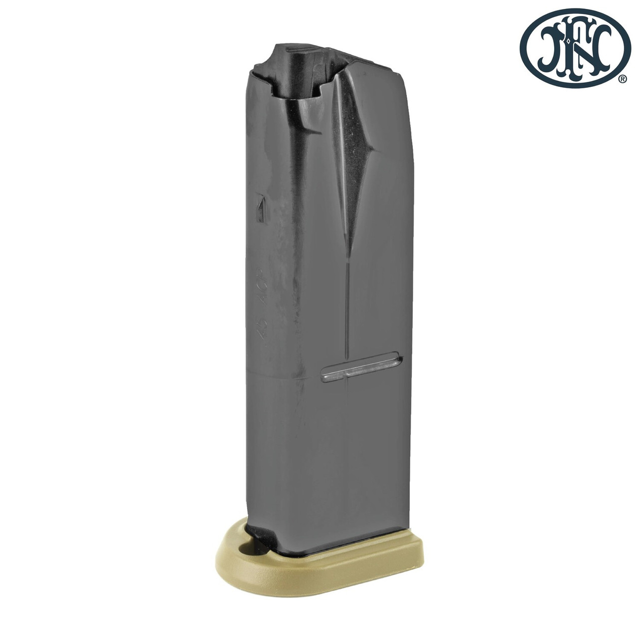 FN Parts & Accessories 10Rd FNX Magazine 45 ACP Black/Flat Dark Earth Steel