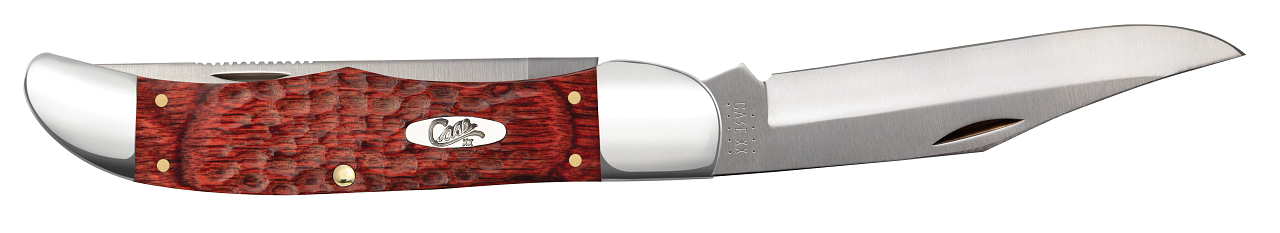 Case XX Clip & Skinner Blades Rosewood Standard Jig Folding Hunter & Sheath