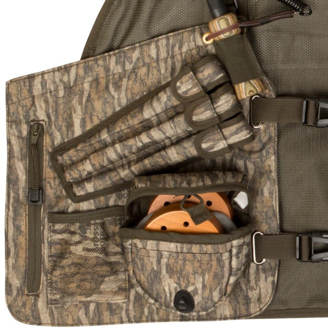 Drake Waterfowl Time & Motion Easy-Rider Turkey Vest - Mossy Oak Bottomland