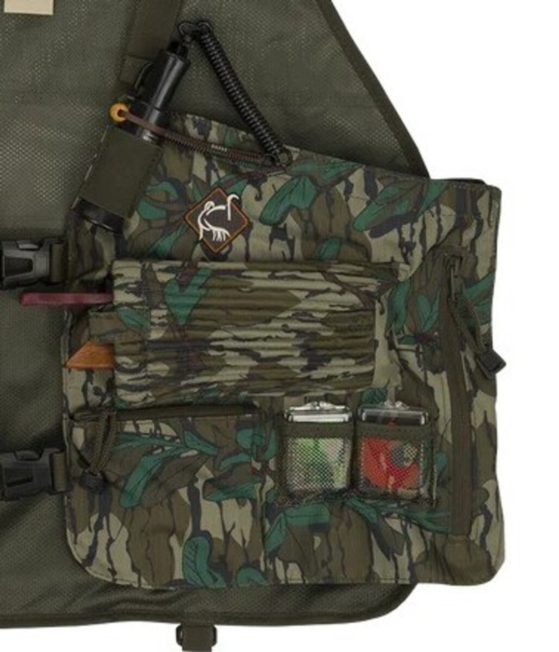Drake Waterfowl Time & Motion Easy-Rider Turkey Vest - Mossy Oak Greenleaf