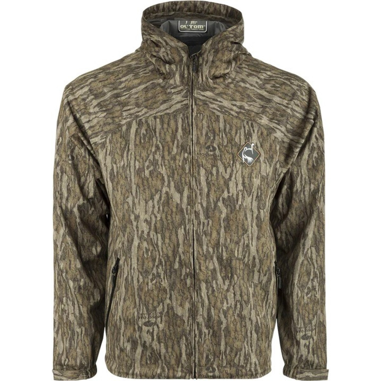 Drake Waterfowl Ultralight Packable Rain Jacket - MO Bottomland - Medium