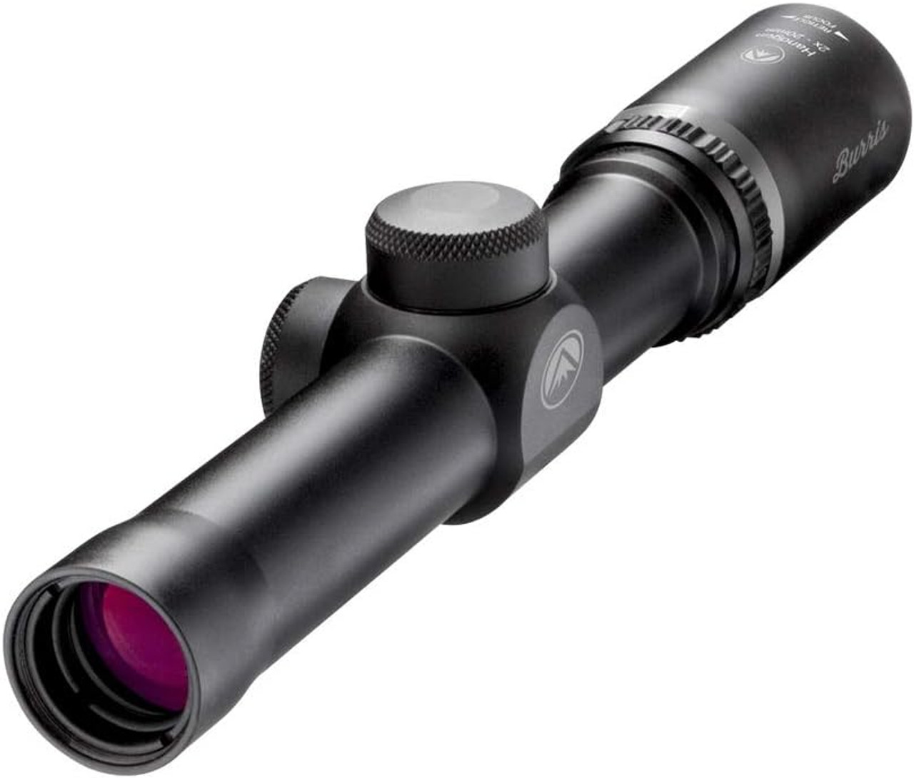 Burris 200218 Handgun Scope 2x 20mm Obj 1" Tube Matte Black