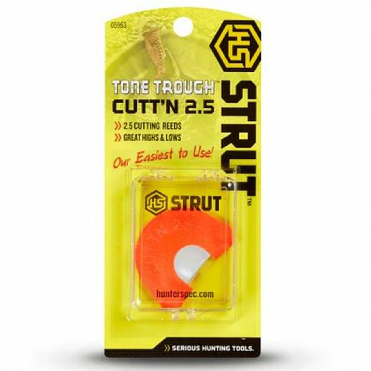 Hunters Specialties Strut Cutt'n 2.5 Tone Trough Diaphragm Turkey Call Hunters Specialties Strut Cutt'n 2.5 Tone Trough Diaphragm Turkey Call
