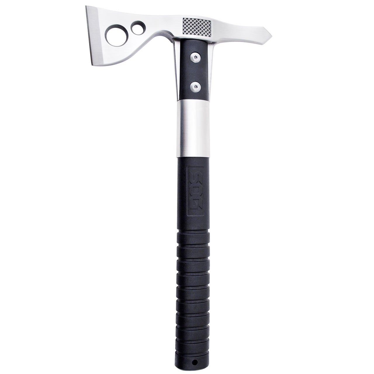 SOG FastHawk Polished Tomahawk Throwing Hatchet w/ Hammer Axe Edge & Sheath