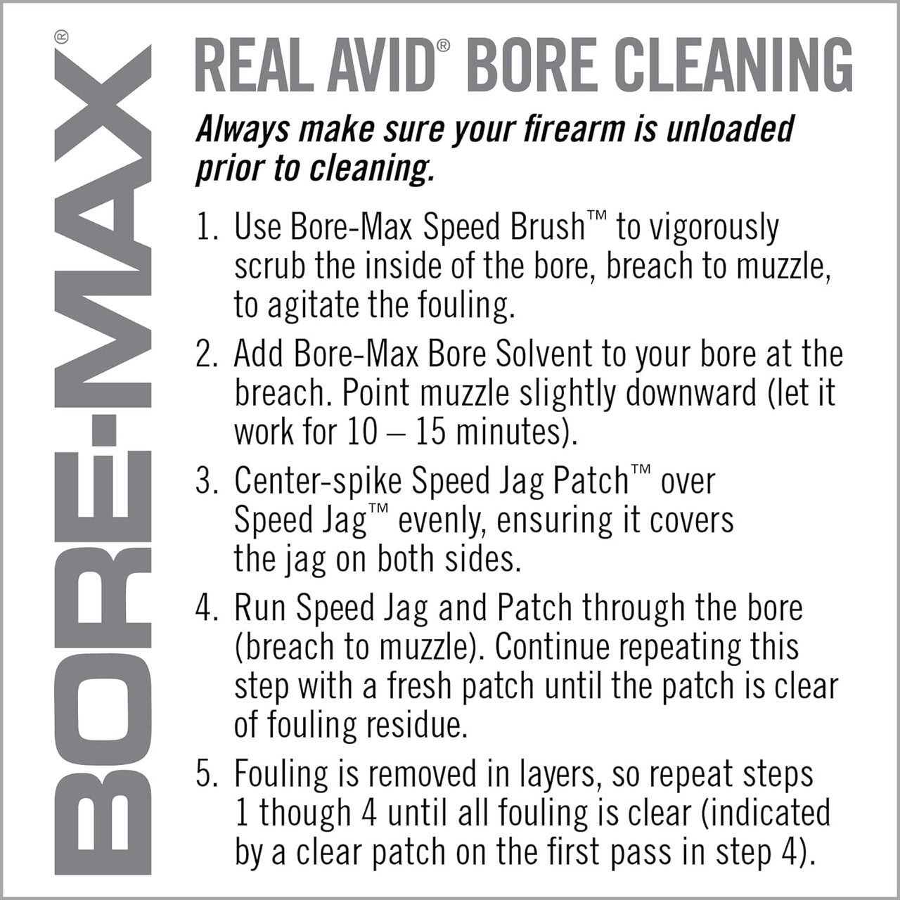 Real Avid Bore-Max Speed Brushes Multi-Cal Pack Gun Cleaning & Maintenance Real Avid Bore-Max Speed Brushes Multi-Cal Pack Gun Cleaning & Maintenance