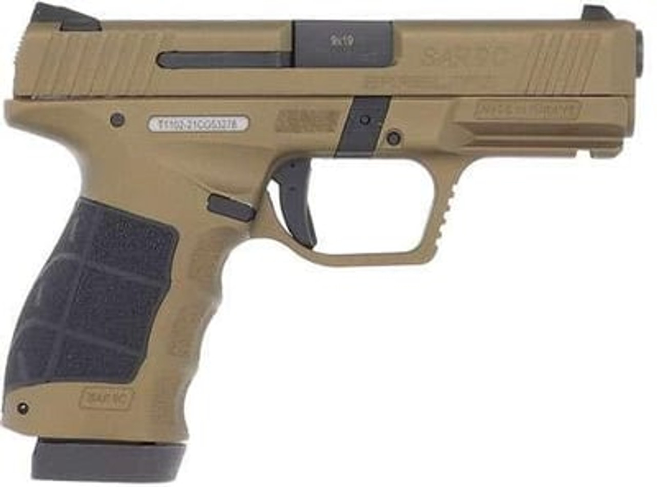 SAR USA SAR9CBR Compact Bronze 9mm 4" BBL 15+1 Polymer