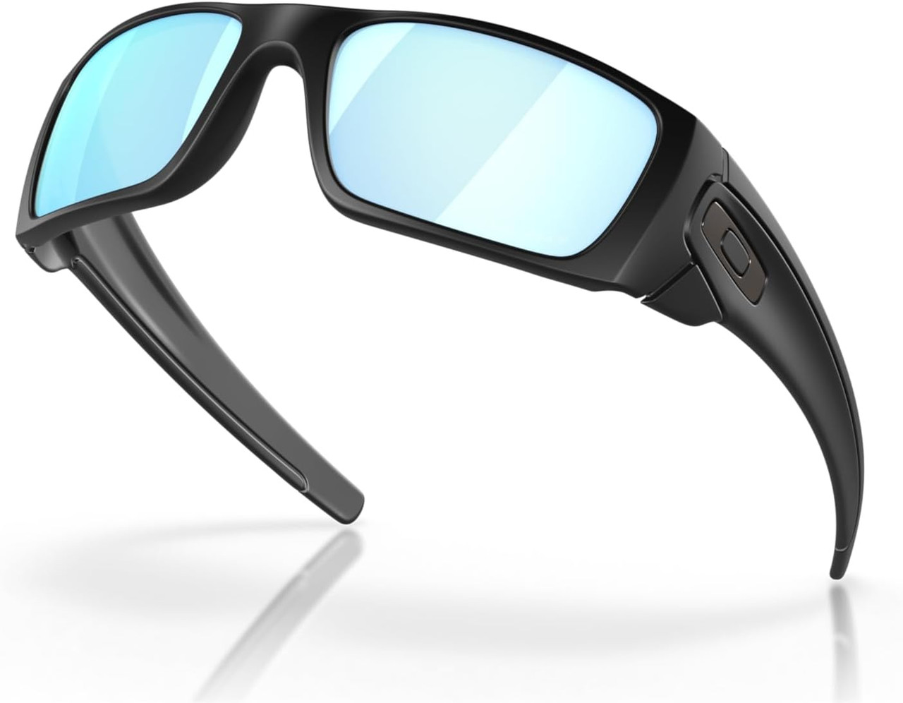 Oakley Men Fuel Cell Sunglasses Matte Black/Prizm Deep Water Polarized 60mm