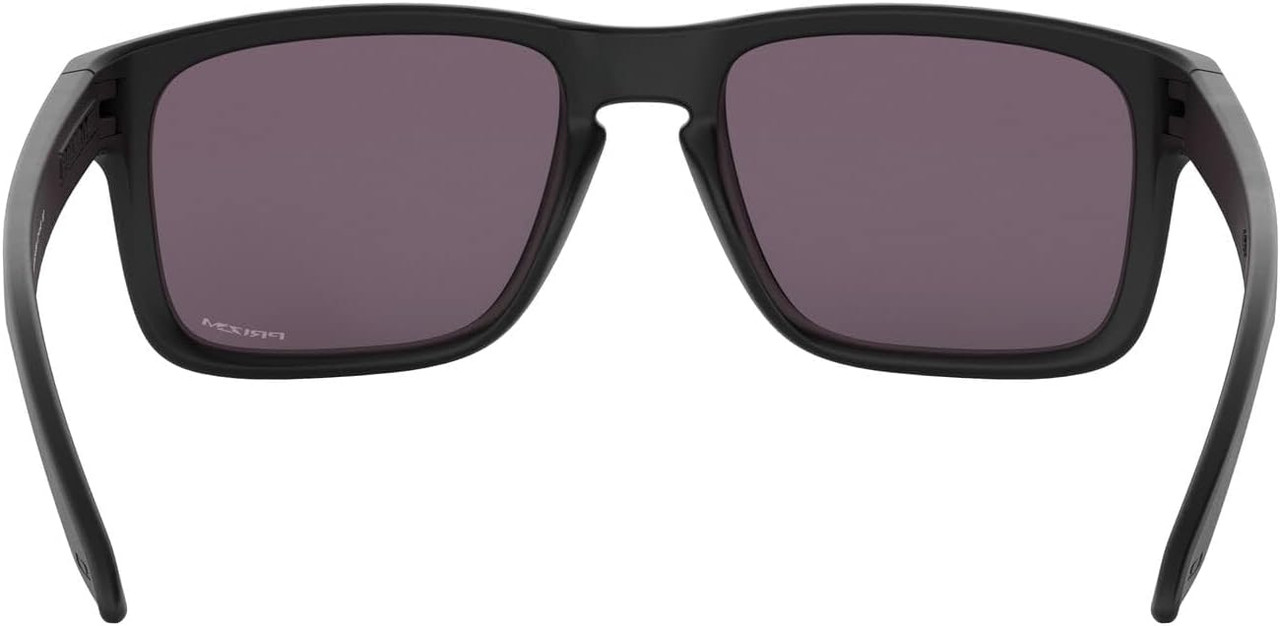 Oakley Holbrook Square Sunglasses Matte Black/Prizm Black Polarized 57 mm
