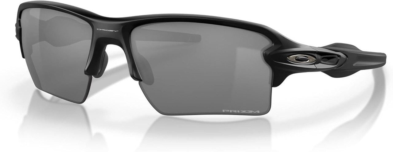 Oakley Men's Flak 2.0 XL Rectangular Sunglasses Matte Black/Prizm Black