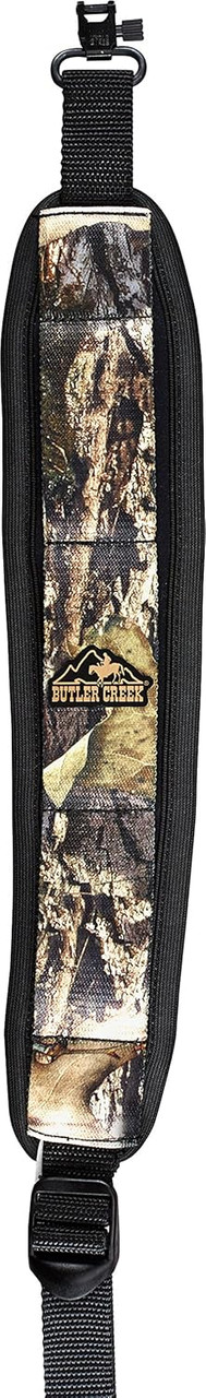 Butler Creek Comfort Stretch Rifle Sling Swivels Mossy Oak Break Up Country