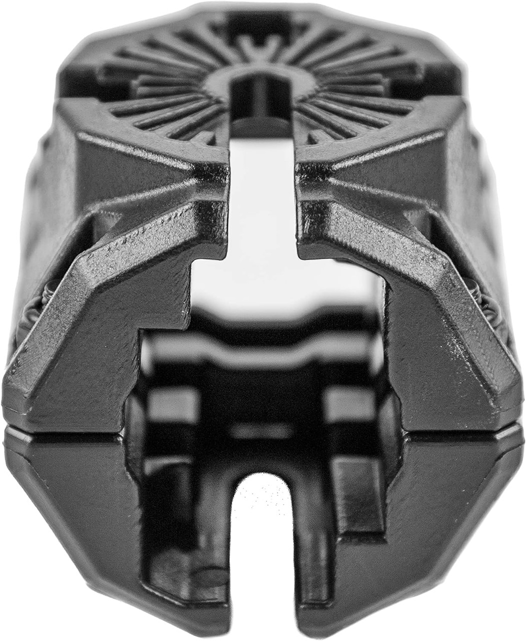 YakAttack MightyMount Duo Rail Adapter Black Single Pack MMBC-1003