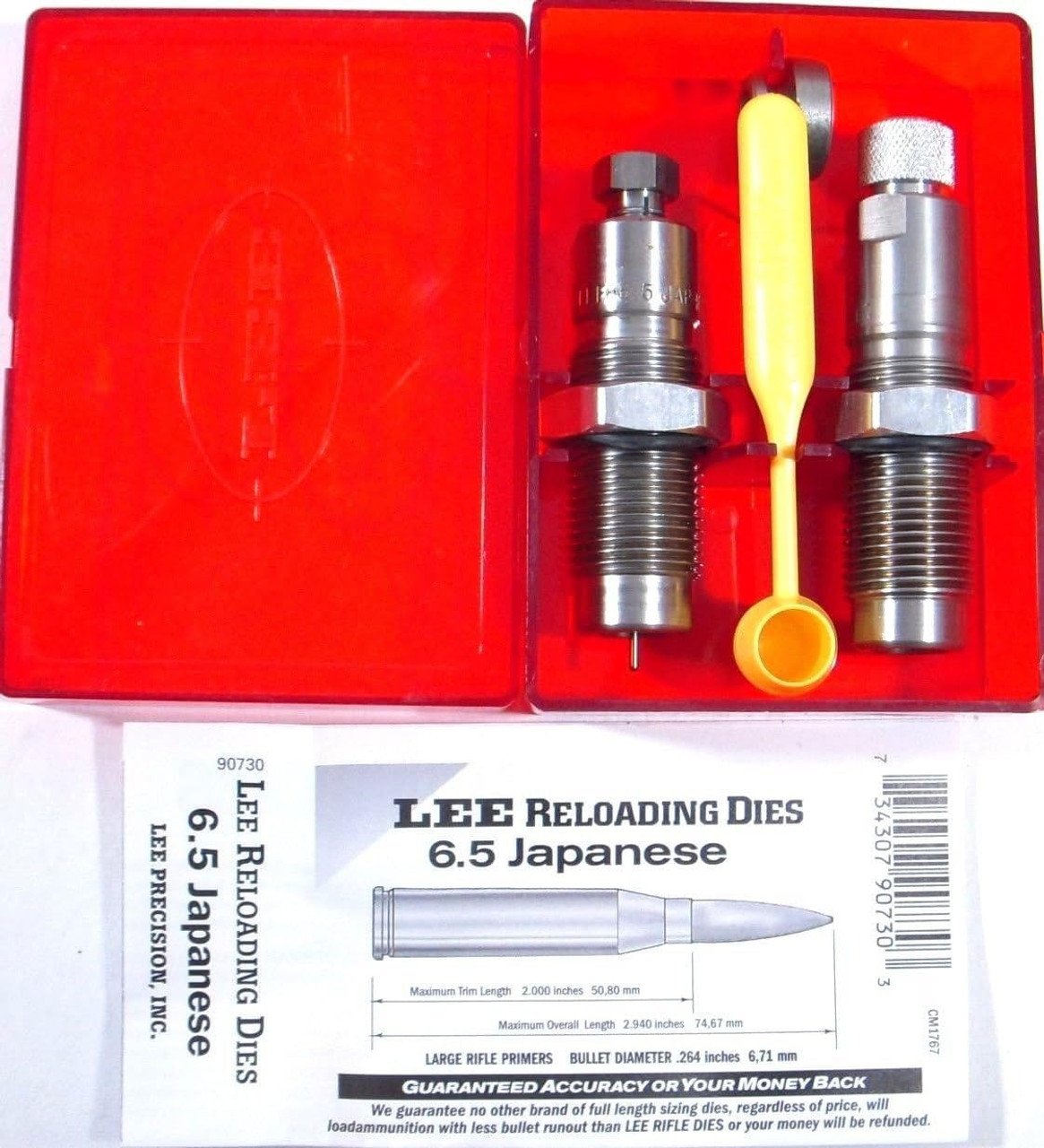 Lee Precision 6.5 Japanese 2 Die Set