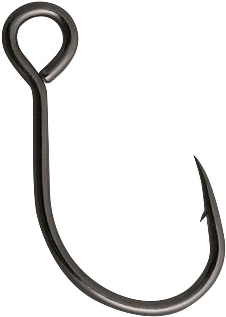 Owner 4101-051 Single Replacement Hook Size 6 Black Chrome 8 Pack