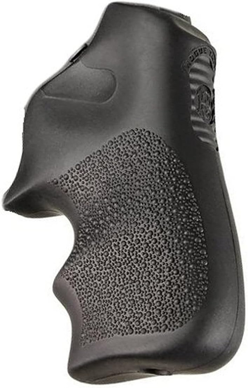 Hogue Ruger LCR/LCRX Tamer Cushion Grip W/ Finger Grooves Rubber - Black