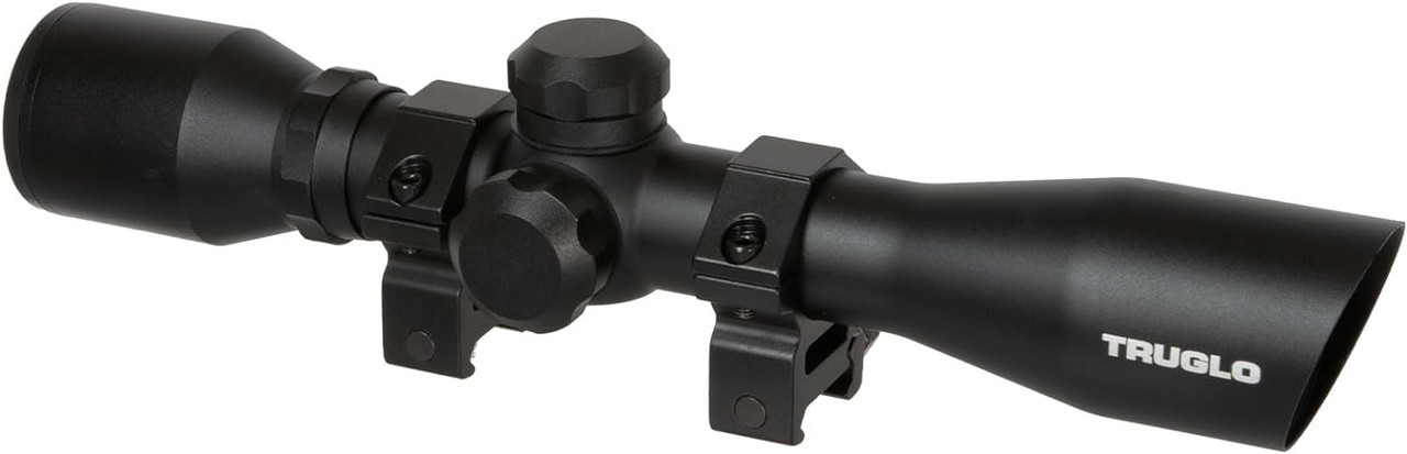 TruGlo Compact Shotgun Diamond Ballistic Reticle Black Riflescope 4x32mm