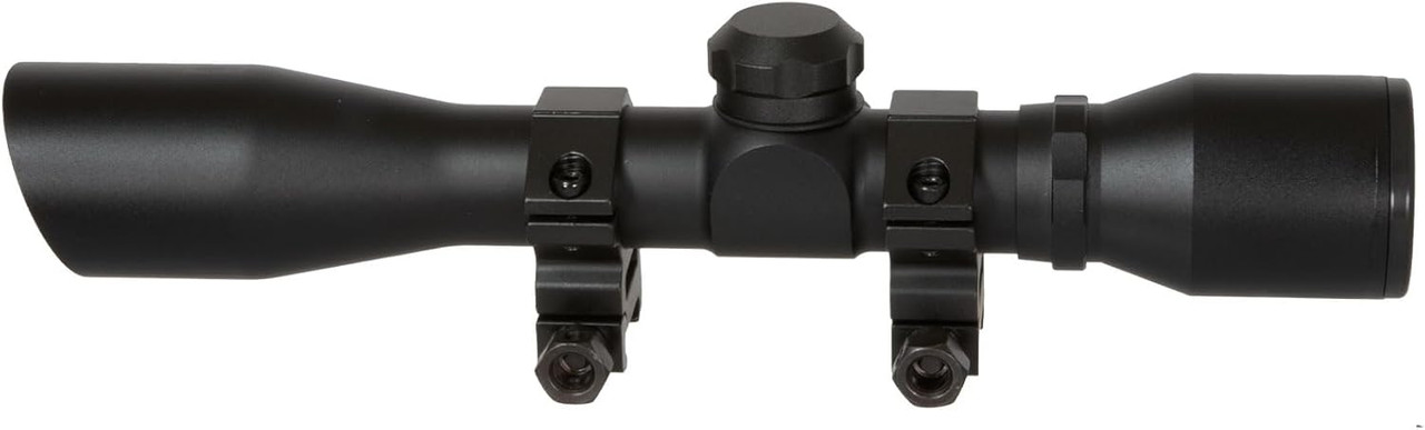 TruGlo Compact Shotgun Diamond Ballistic Reticle Black Riflescope 4x32mm
