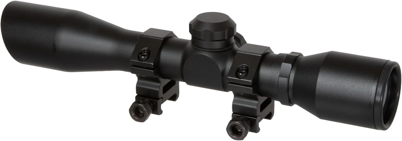 TruGlo Compact Shotgun Diamond Ballistic Reticle Black Riflescope 4x32mm