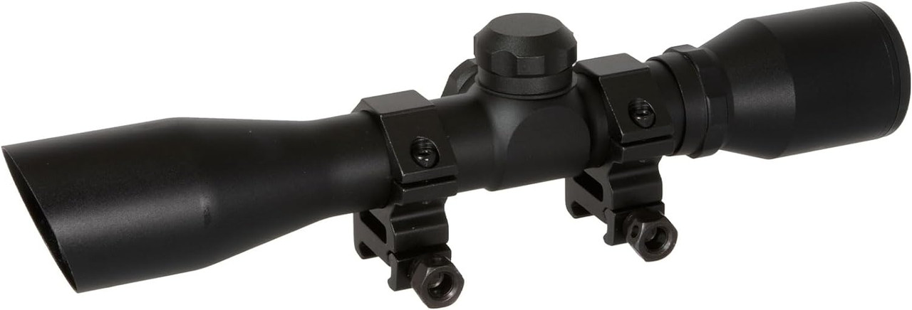 TruGlo Compact Shotgun Diamond Ballistic Reticle Black Riflescope 4x32mm