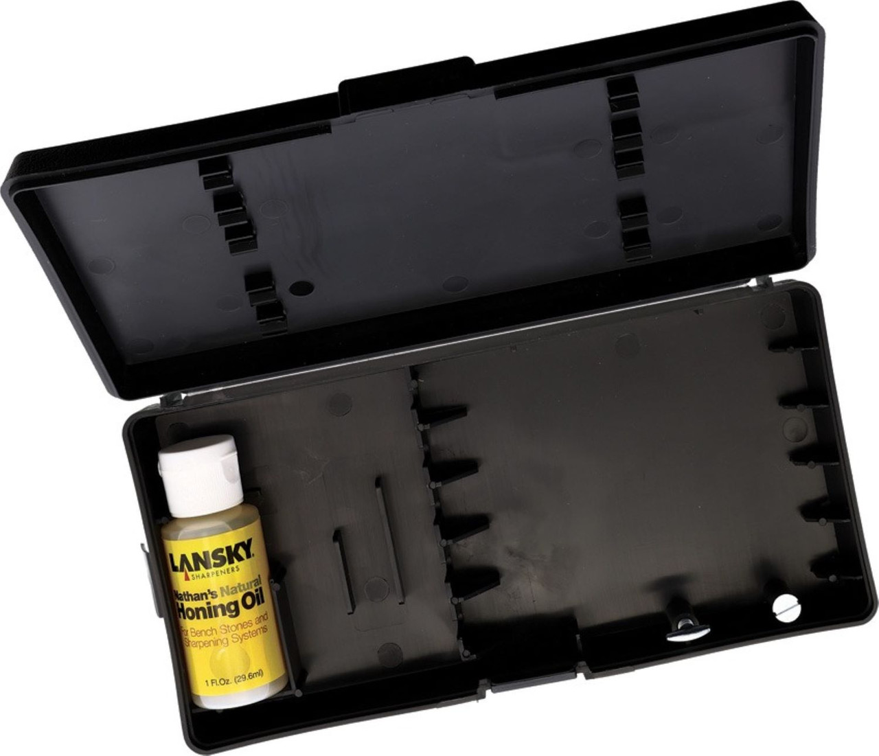 Lansky Custom Carrying Case W/ 1oz Oil & Replacement Screws Included -Black