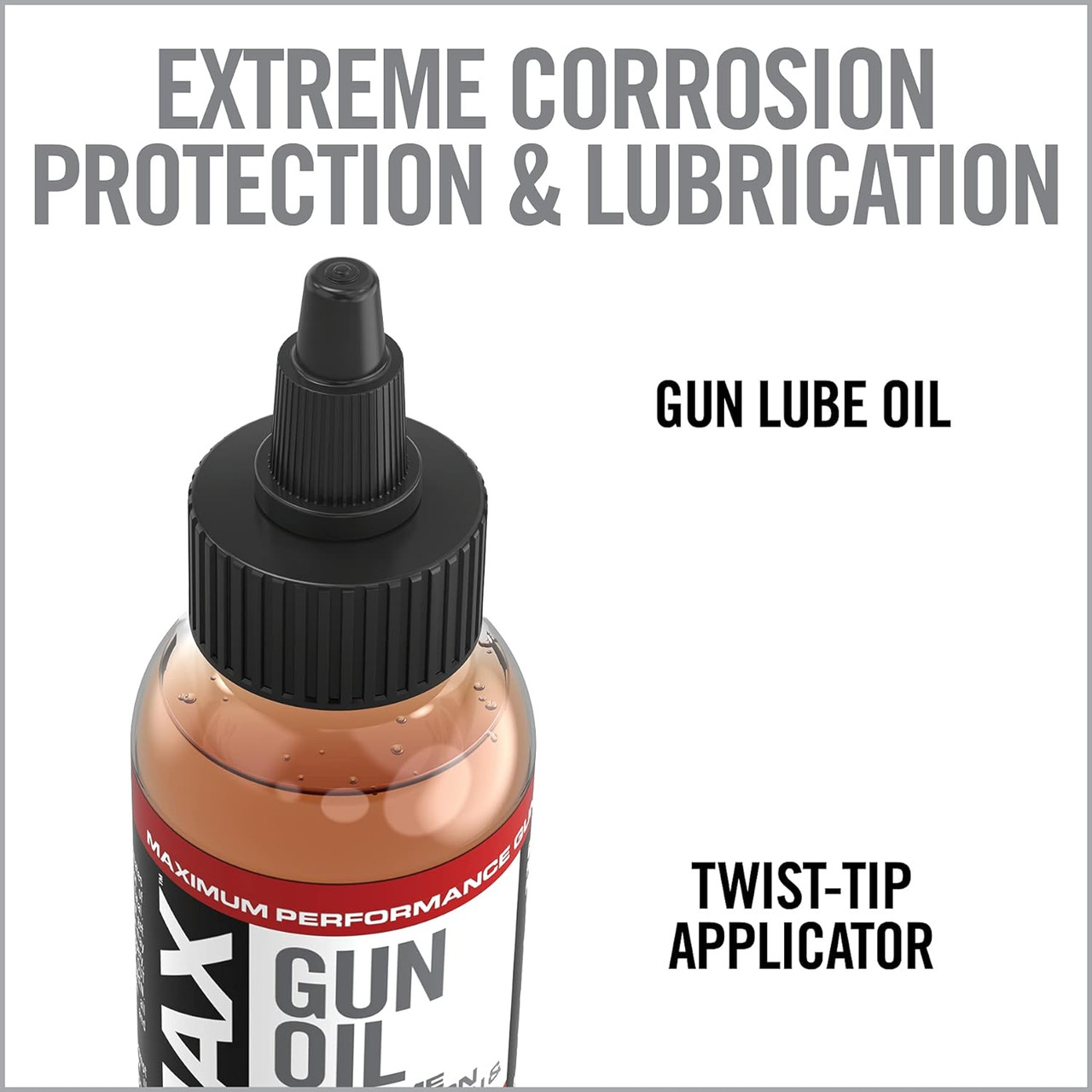 Real Avid Gun-Max Gun Oil Extreme Corrosion Protection & Lubrication 4oz