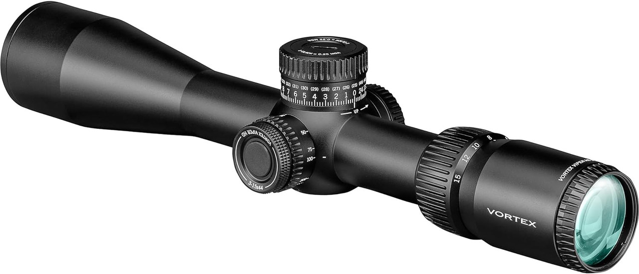 Vortex Optics Viper HD 3-15x44 SFP Riflescope - VMR-3 MOA Reticle 30mm Tube