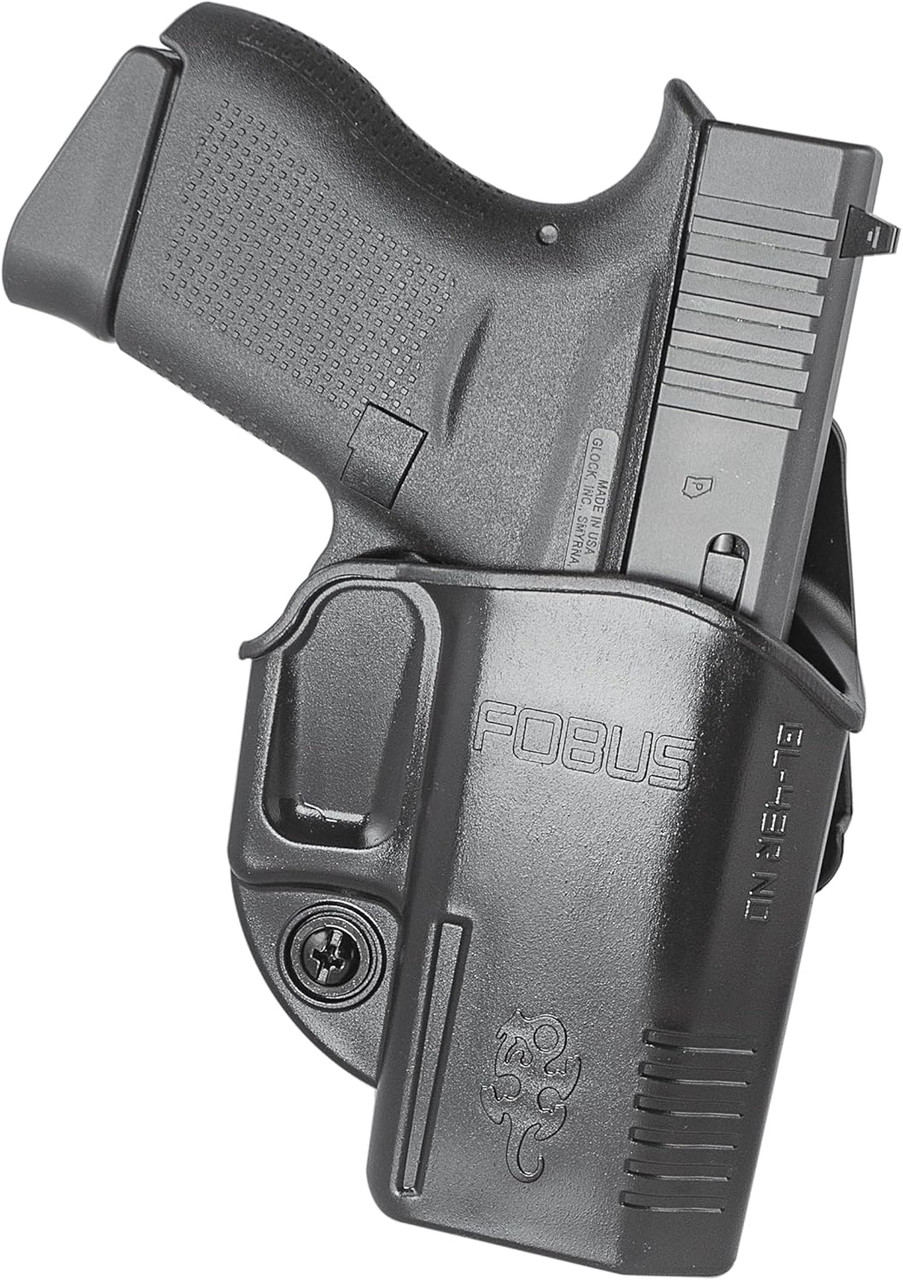 Fobus Concealed Carry OWB Belt Holster Glock 43/43x MOS/48/48 MOS RH - BLK