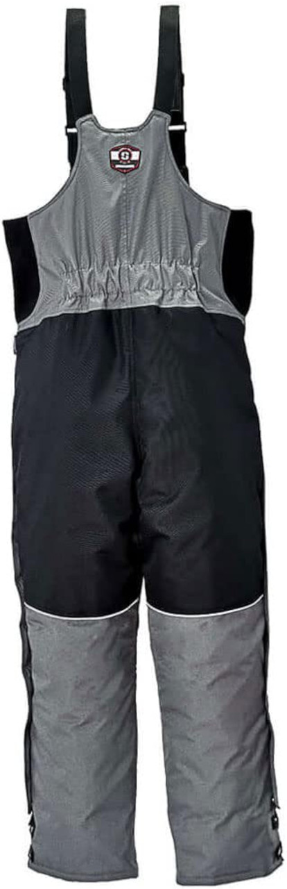 Striker ICE Hardwater Insulated Bibs Gray and Black XXXL - 6201010