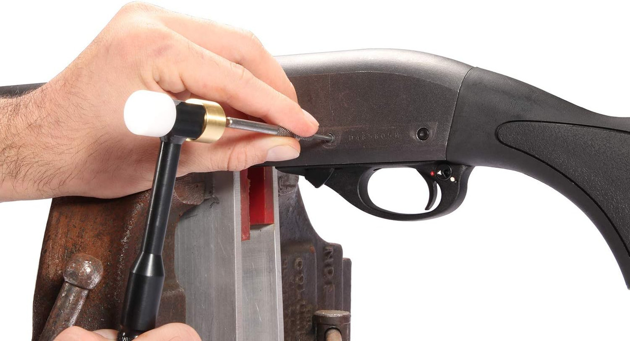 Lyman No Mar Brass Tapper Gunsmithing Hammer & Drift Pin 3 Changeable Heads