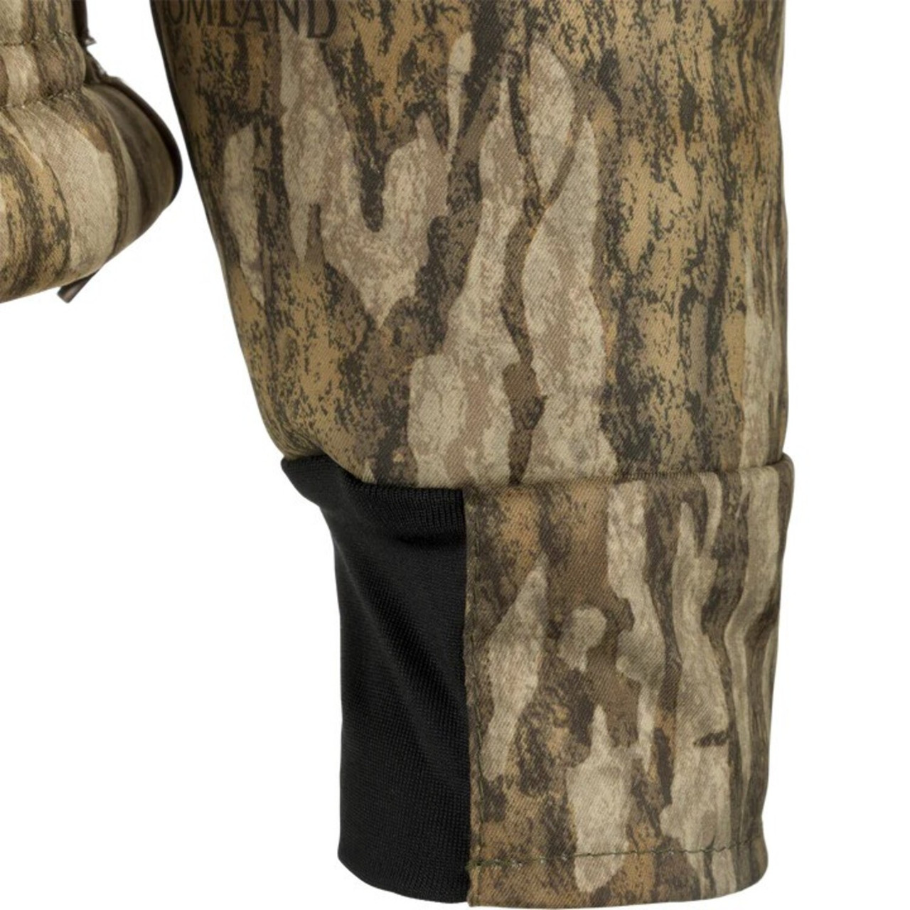 Drake 1/4 Zip Hole Shot Hooded Windproof Eqwader Bottomland X Large