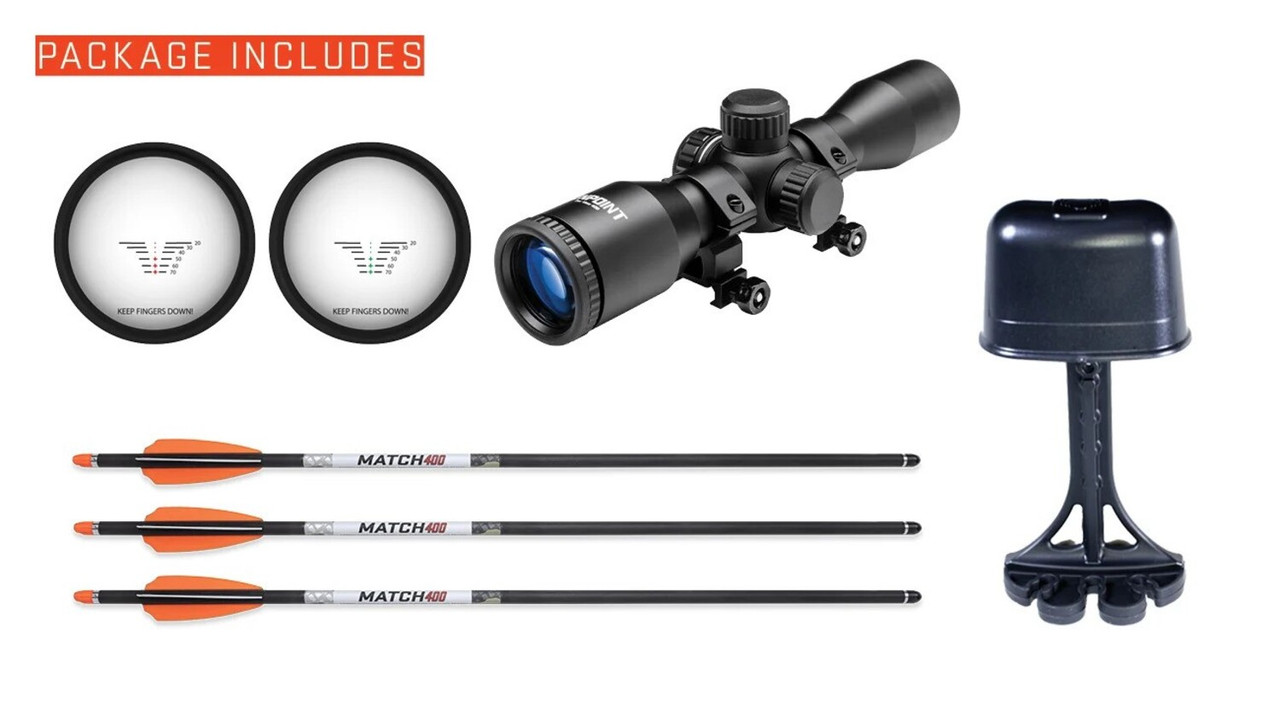 TenPoint Wicked Ridge RDX 410 Reverse-Draw Crossbow WR24060-4556