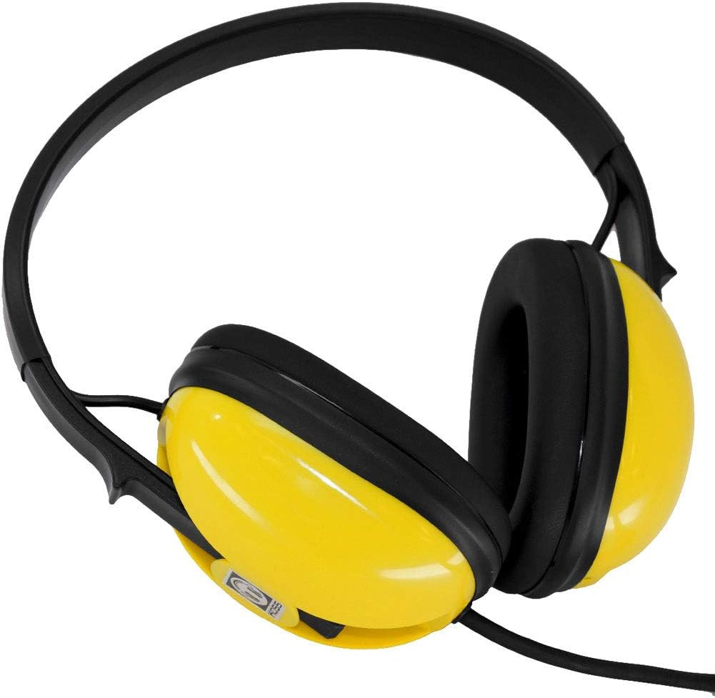 Minelab Waterproof Headphones for Equinox Detectors Yellow - 3011-0372-USED