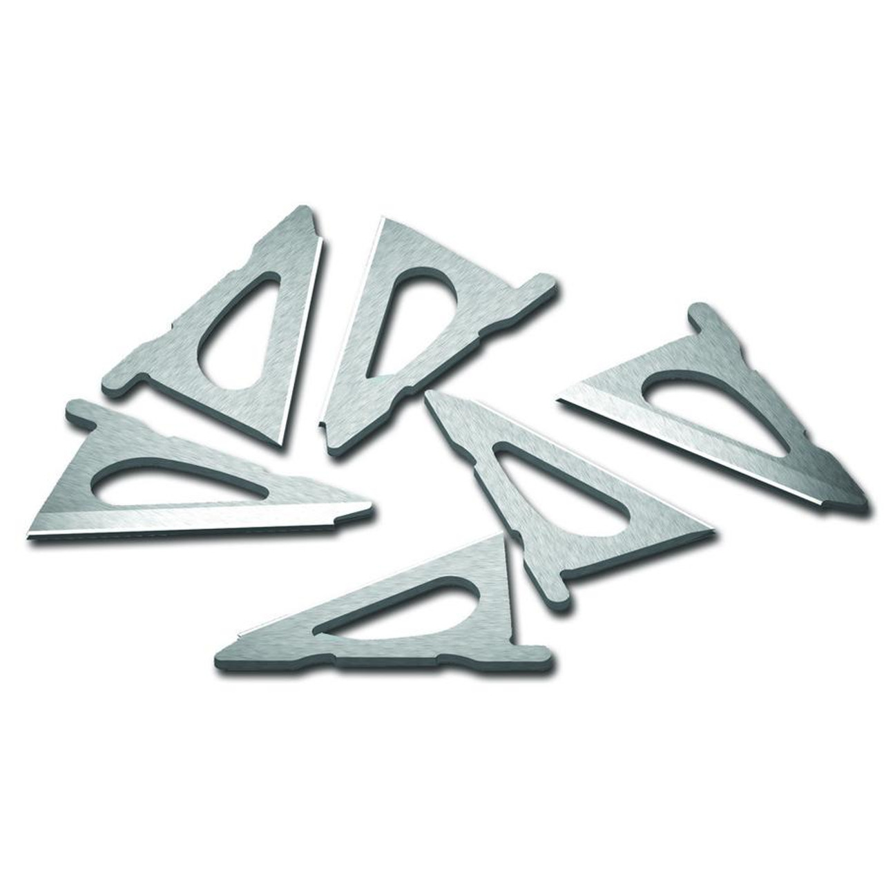 G5 Outdoors Striker V2 Broadhead Blade Replacement Kit (9 Pack) Silver