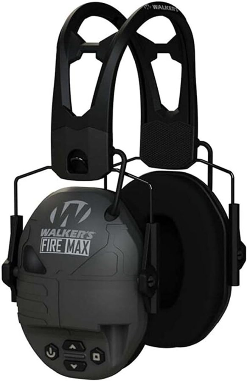 Walkers Firemax Digital Muffs Digital OmniDirectional Microphones BLK USED