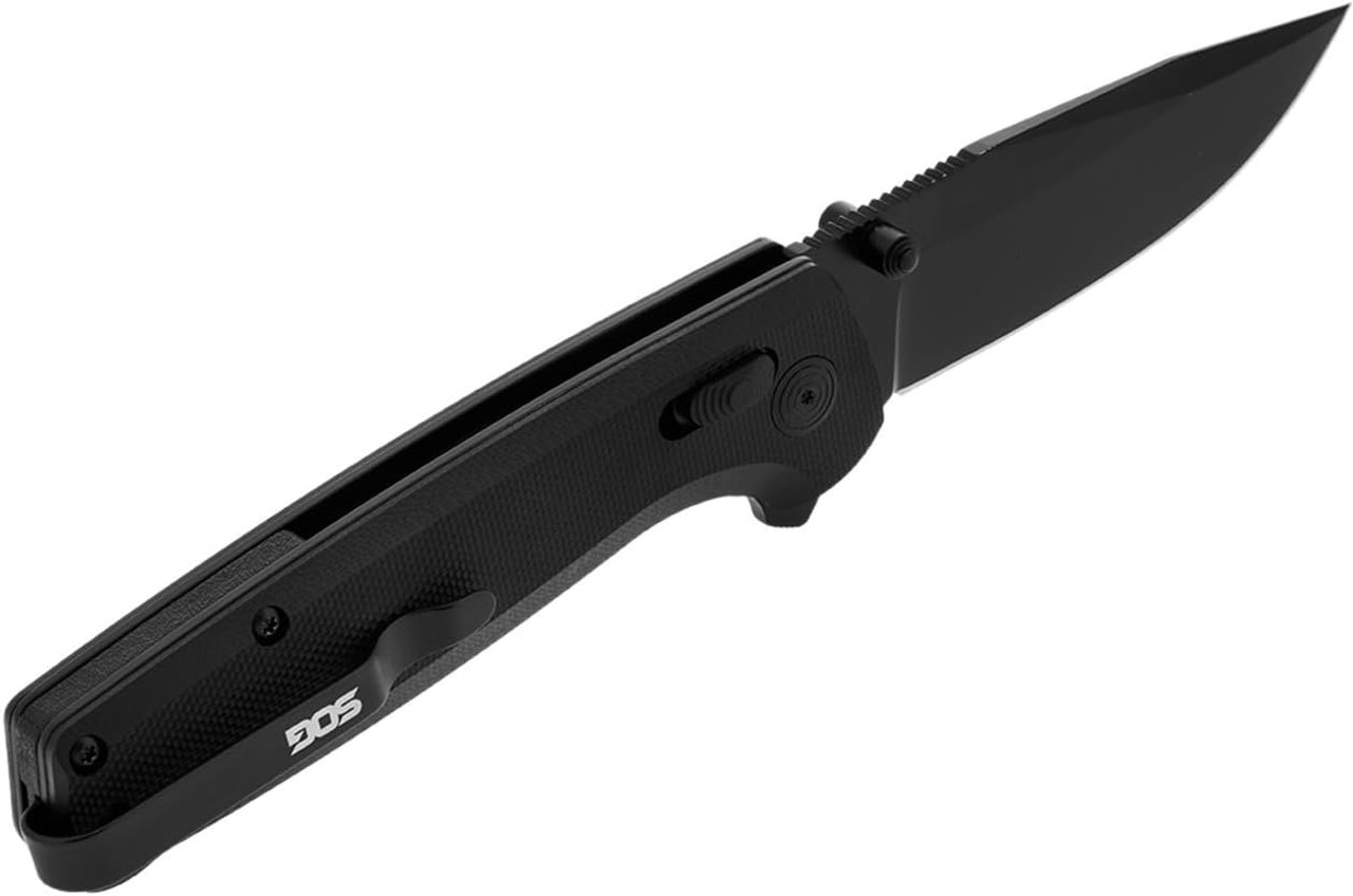 SOG Terminus XR G10 Rugged EDC Ambidextrous Pocket Folding Knife Black SOG Terminus XR G10 Rugged EDC Ambidextrous Pocket Folding Knife Black