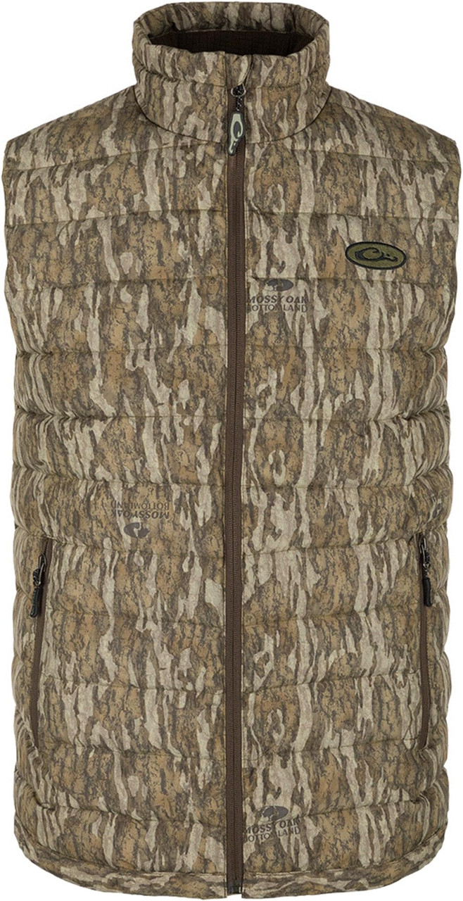 Drake Waterfowl LST Double Down Layering Hunting Vest - Bottomland - L Drake Waterfowl LST Double Down Layering Hunting Vest - Bottomland - L