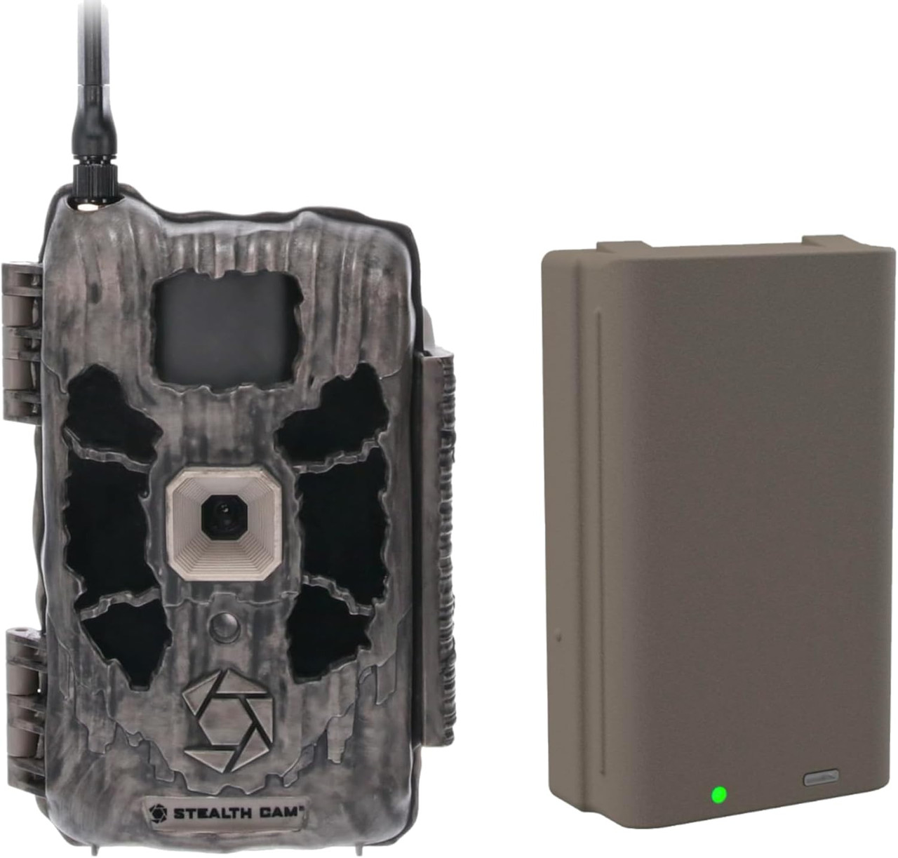 Stealth Cam Deceptor Max Cellular Trail Camera & FieldMax Lithium Battery Stealth Cam Deceptor Max Cellular Trail Camera & FieldMax Lithium Battery