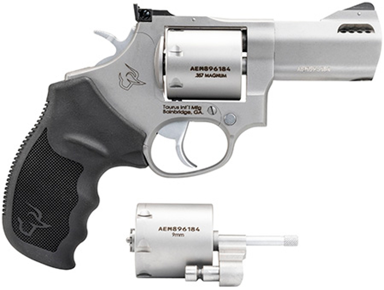 Taurus 692 Convert 357Mag 38Spl 9MM 3" Ported BBL Stainless Steel 2-692039