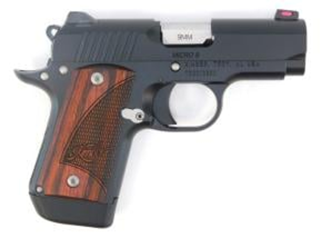 Kimber Micro 9 RTC 9mm 3.15" BBL 7+1 KimPro II Black Rosewood Grips 3300241