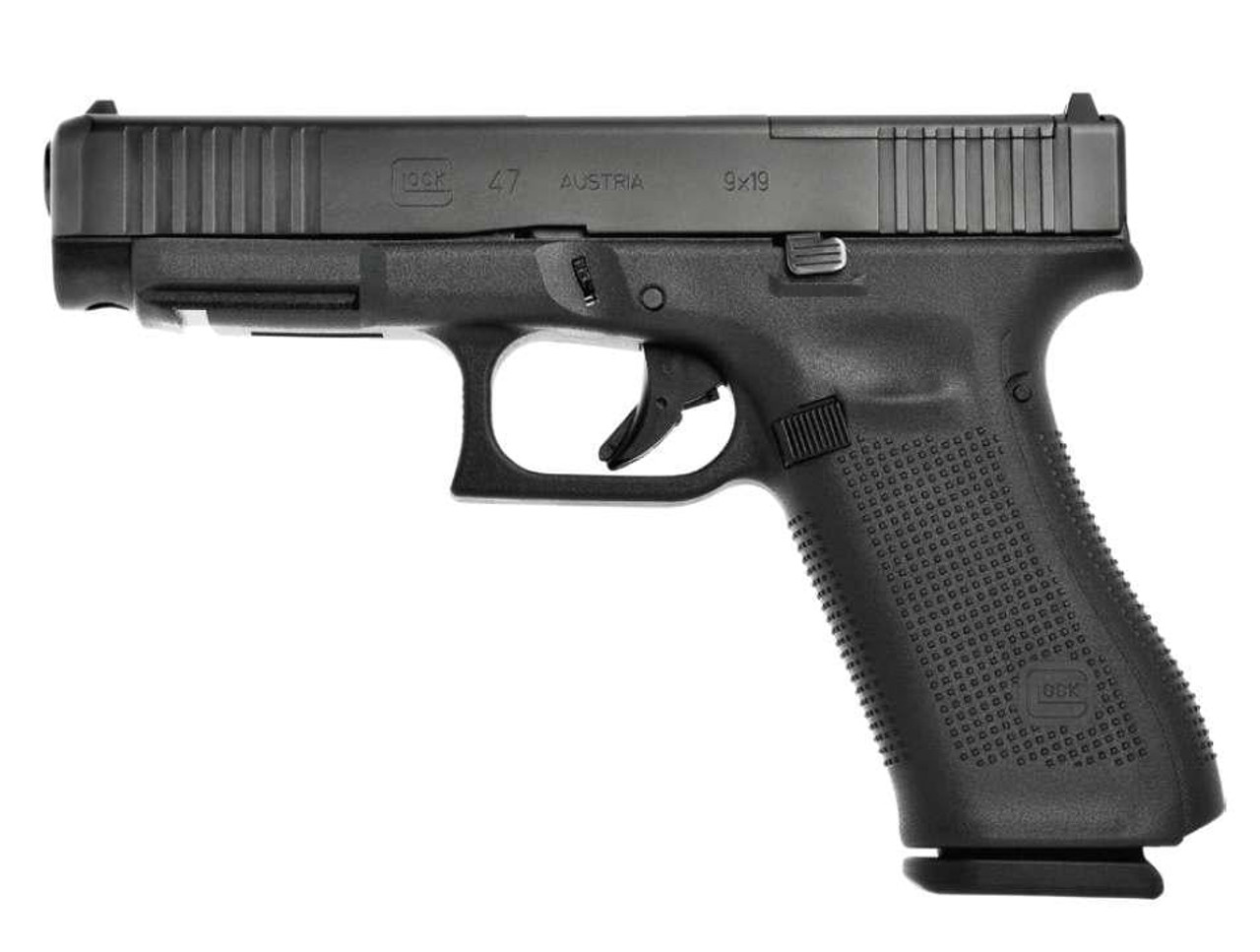 Glock PA475S201MOS G47 Black 4.49" BBL 10+1 Fixed Sights