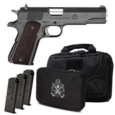 Springfield Armory Defender Series 1911 45ACP 5" BBL 7+1 Gear Up Package