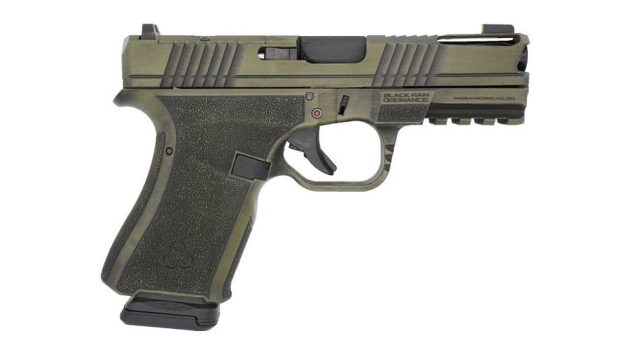 Black Rain Ordnance Frontline+ 9MM Bazooka Green 3.75" BBL 15+1