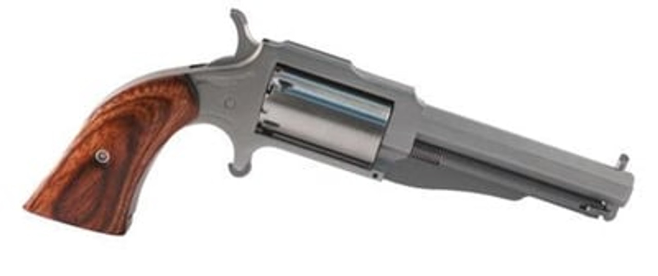 NAA 18603 1860 The Earl 22 WMR 5rd 3" BBL SS Rosewood Boot Grip