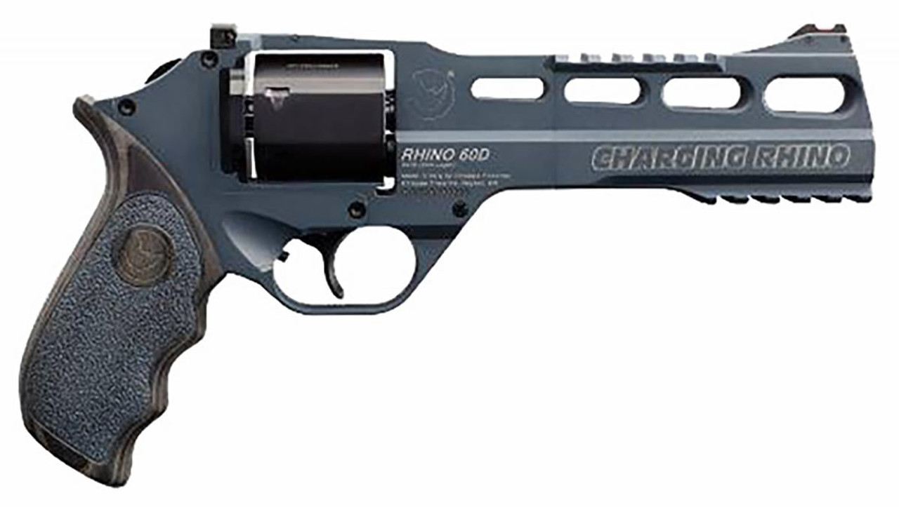 Chiappa 340314 Rhino 60DS Gen II 9mm 6" BBL Slate Cerakote 6rd
