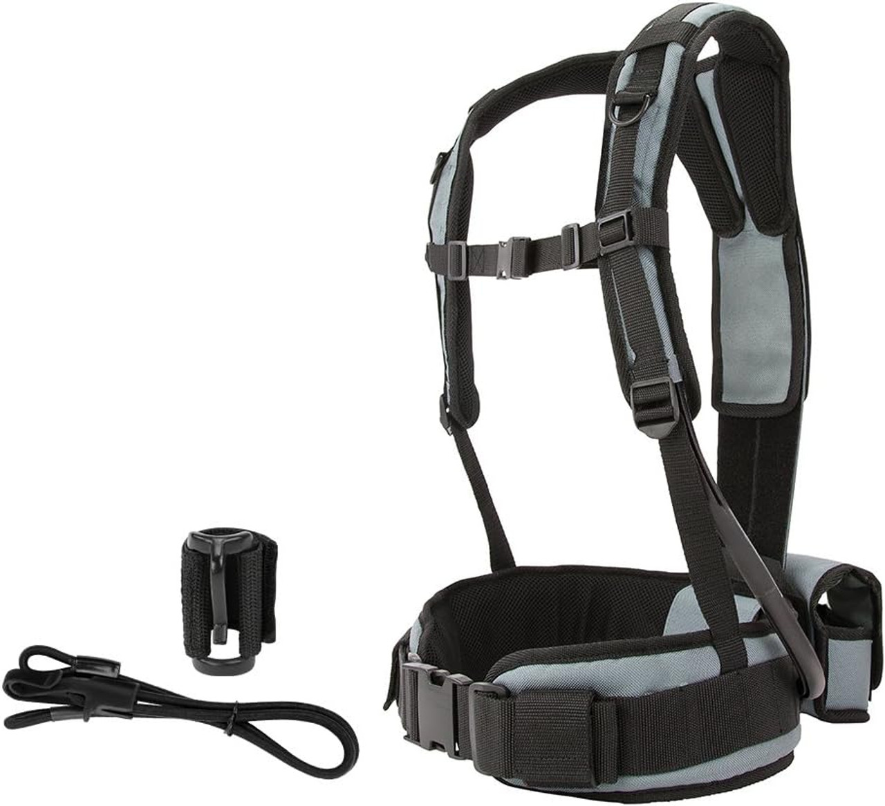 Minelab Ergonomic Pro-Swing 45 Harness For Garden Metal Detector Black