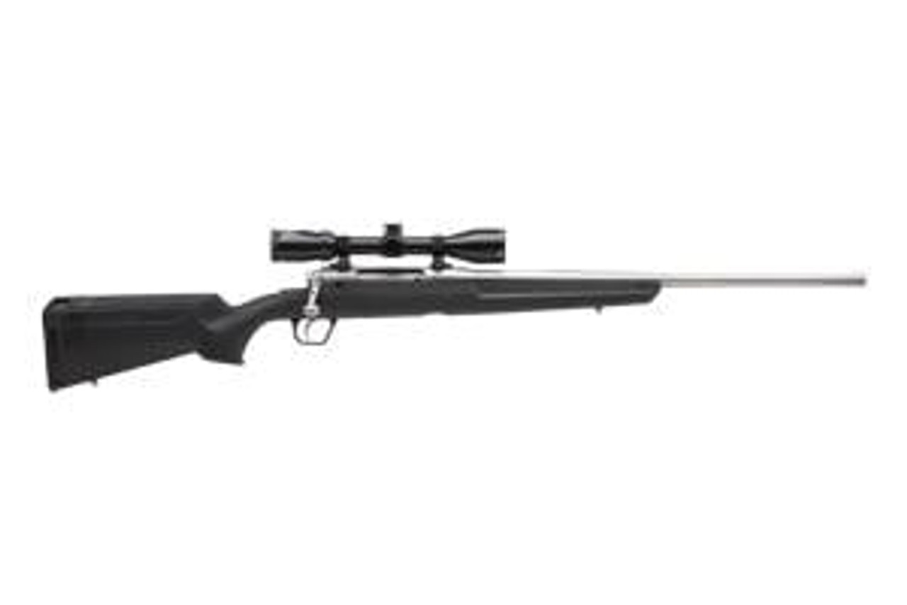 Savage 57291 Axis XP 308 Win 22"BBL Matte Stainless Black Weaver 3-9x40