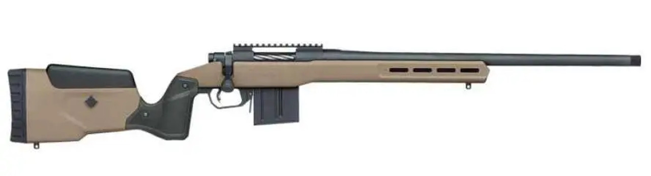 Mossberg 28147 Patriot LR 6.5 Creedmoor 10+1 22"BBL Blued FDE MDT Stock